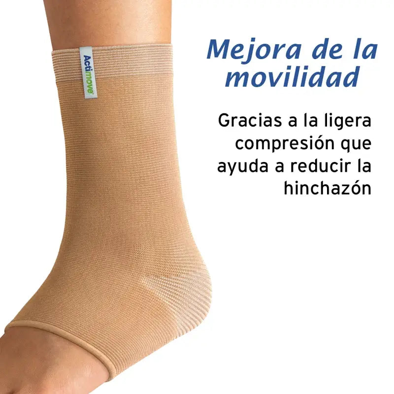 Actimove Artritis Soporte De Tobillo, Color Beige, Talla M