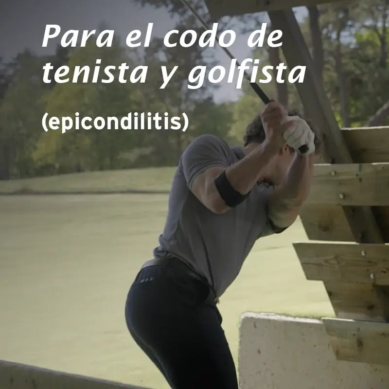 Actimove  Cincha Ajustable Para El Codo, Color Negro, Talla Universal