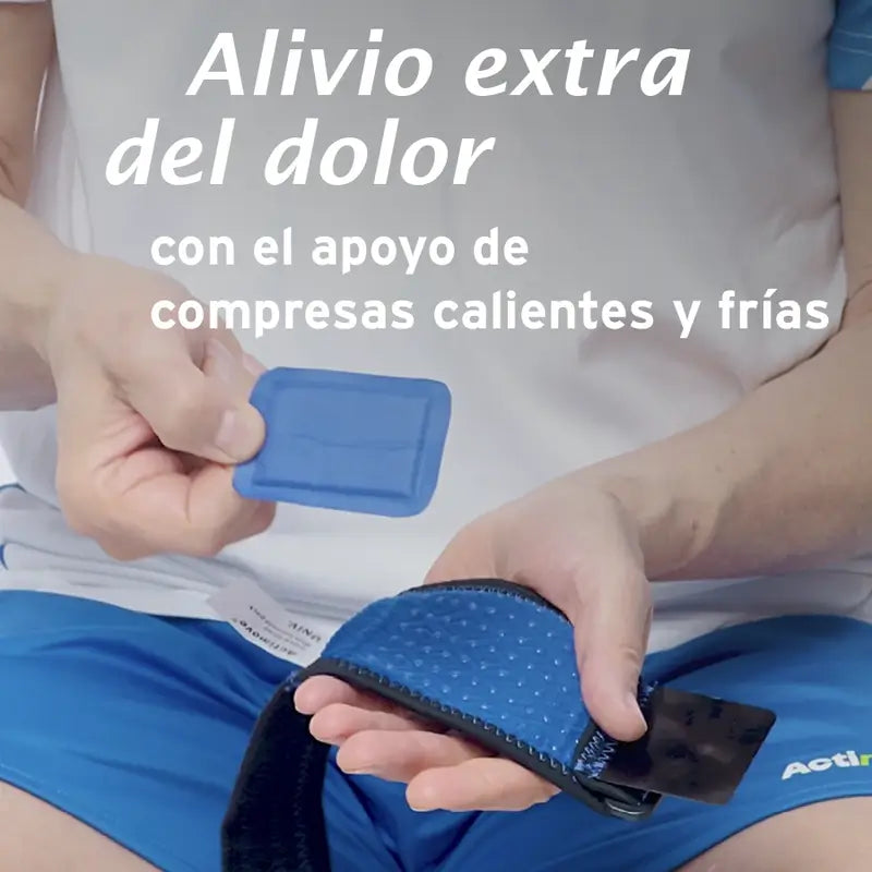 Actimove  Cincha Ajustable Para El Codo, Color Negro, Talla Universal