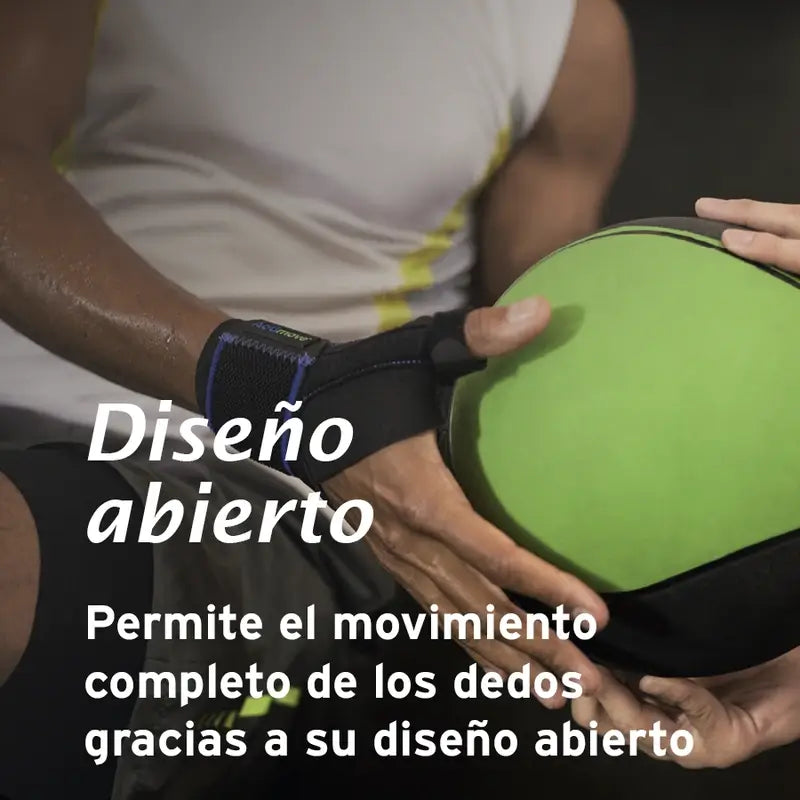 Actimove Estabilizador de Pulgar con Férulas Color Negro