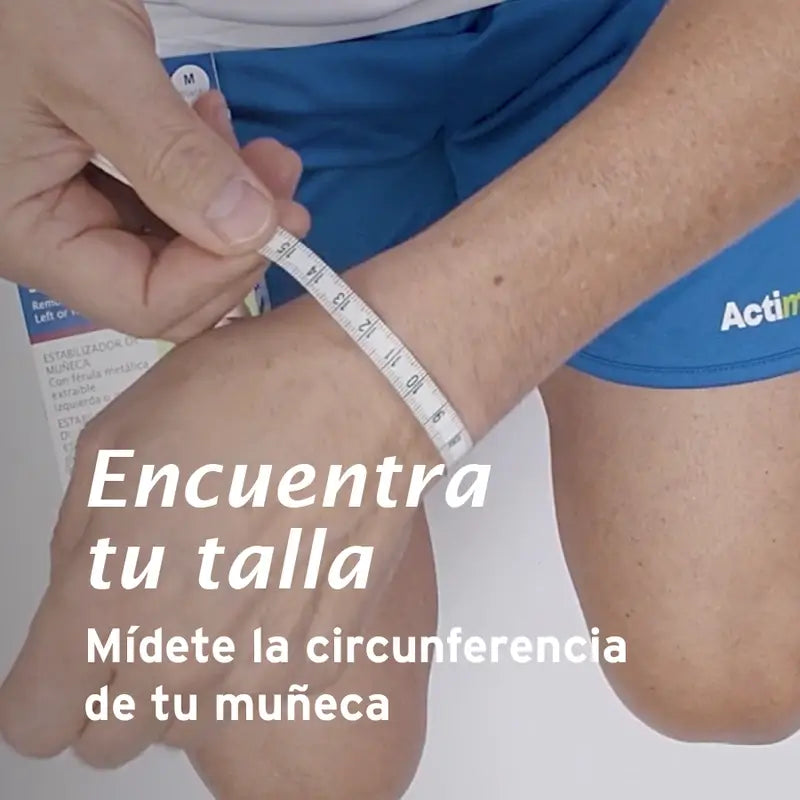 Actimove Estabilizador de Pulgar con Férulas Color Negro