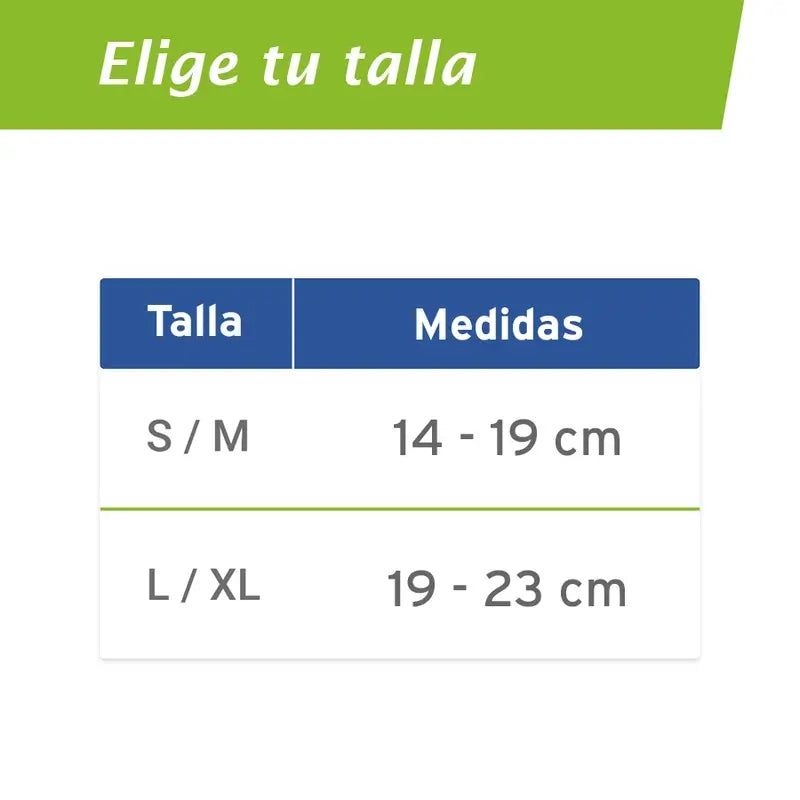 Actimove Estabilizador de Pulgar con Férulas Color Negro