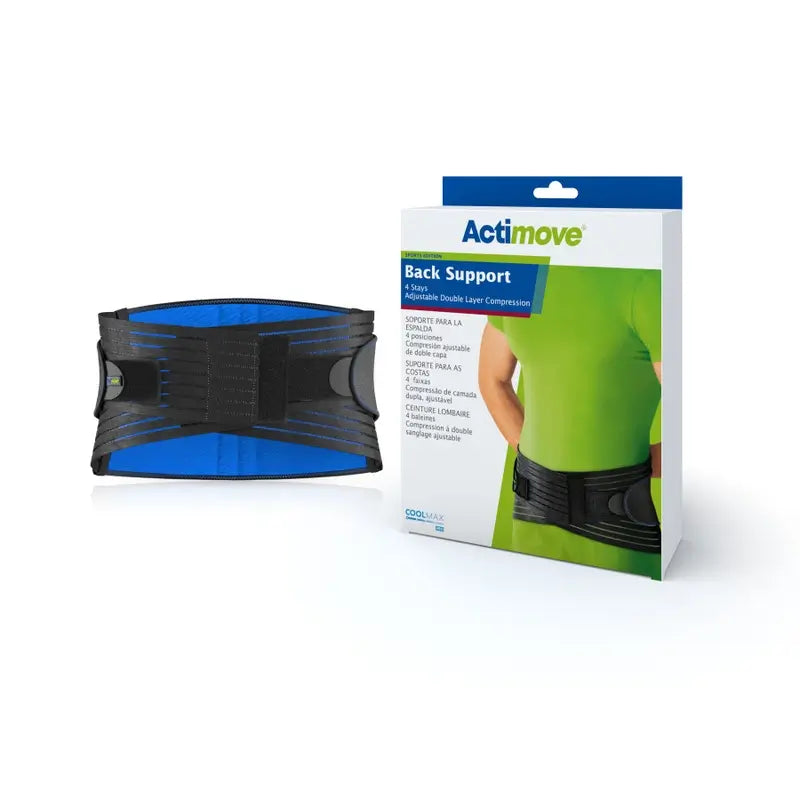 Actimove Faja Sacrolumbar Férulas Semirrígidas (X4) Doble Cinturón Tl