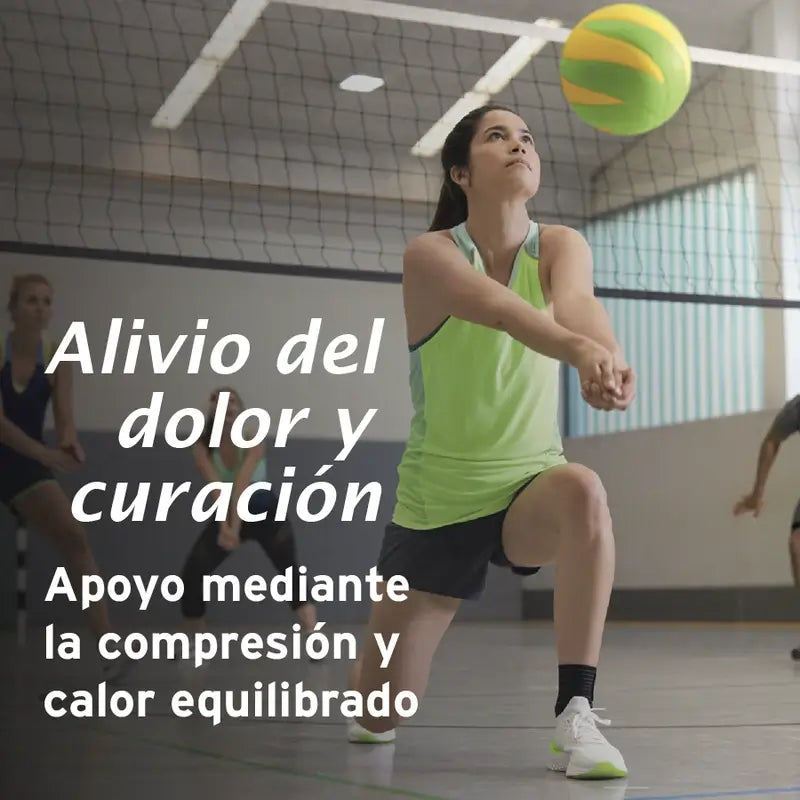 Actimove Tobillera Elástica Con Cincha Estabilizadora Ajustable, Color Negro, Talla  M