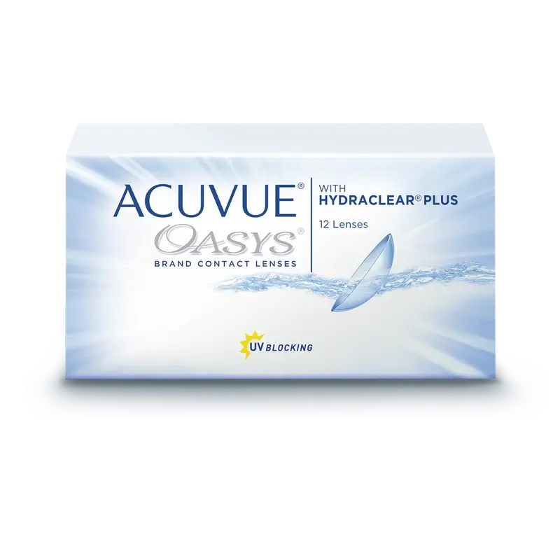 Acuvue Oasys Lentillas Esféricas Quincenales , 12 unidades - -4.75, 8.4, 14.0