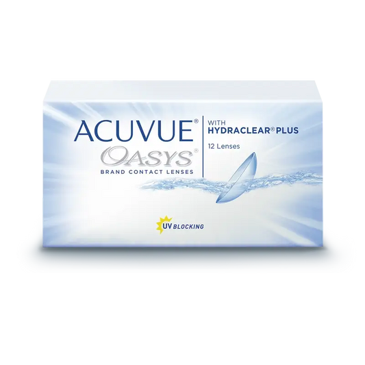 Acuvue Oasys Lentillas Esféricas Quincenales , 12 unidades - -10.50, 8.4, 14.0