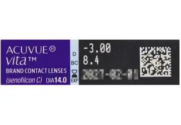 Acuvue Vita Lentillas Quincenales , 6 unidades - +2.75, 8.8