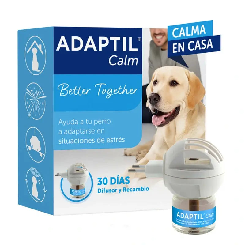 Adaptil Calm Difusor + Recambio 48 ml, 1Mes