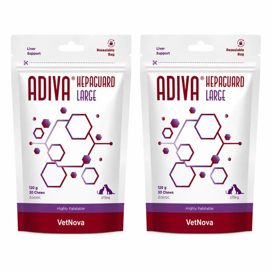 Adiva Adiva Hepaguard Large, 30 Chews , pack 2