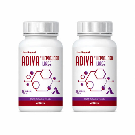 Adiva Vetnova Adiva Hepaguard Large, 30 Comprimidos , pack 2