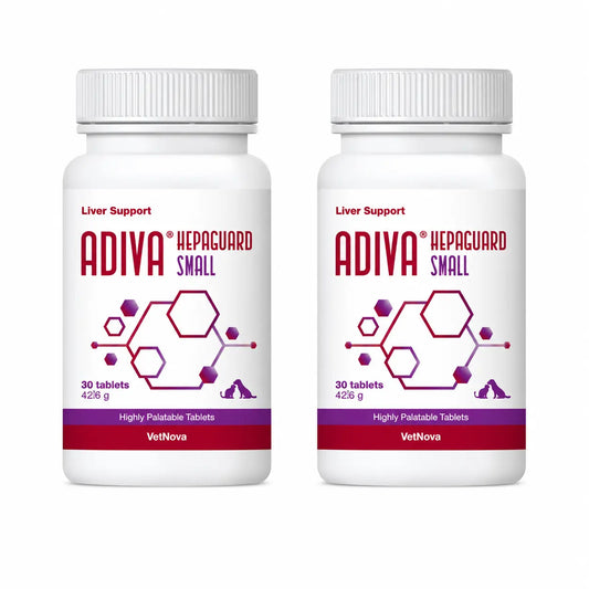 Adiva Vetnova Adiva Hepaguard Small, 30 Comprimidos , pack 2