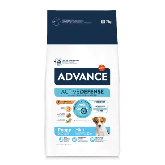 Advance Active Defense Mini Puppy Pienso Para Perros, 7 kg