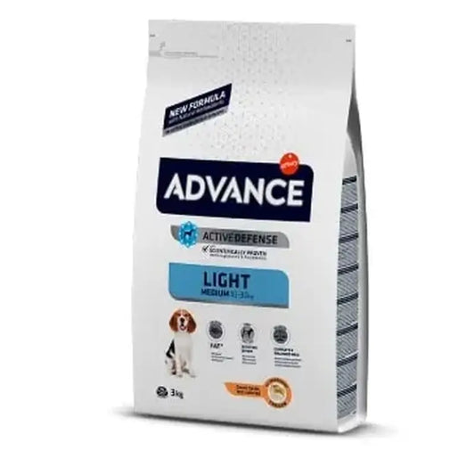 Advance Canine Adult Light Medium Pollo 3Kg, pienso para perros