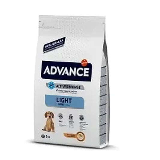 Advance Canine Adult Light Mini Pollo 3Kg, pienso para perros