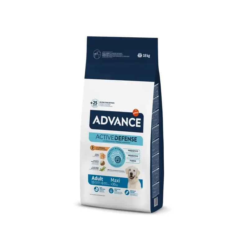 Advance Canine Adult Maxi Pollo Arroz 18Kg, pienso para perros