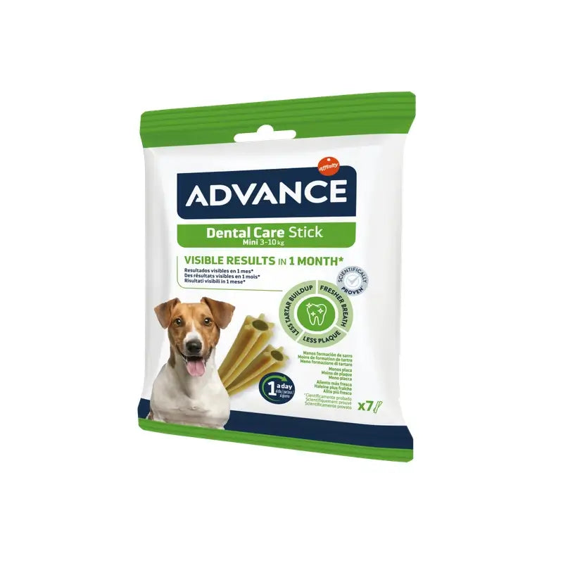 Advance Canine Adult Mini Dental Care 13X90Gr, snack para perros