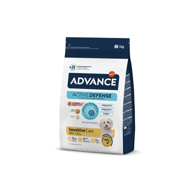 Advance Canine Adult Sensitive Mini Salmon 3Kg, pienso para perros