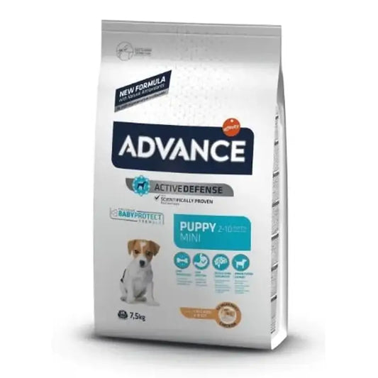 Advance Canine Puppy Mini Pollo Arroz 3Kg, pienso para perros