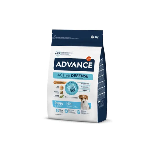 Advance Canine Puppy Mini Pollo Arroz 3Kg, pienso para perros
