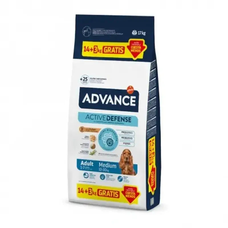 Advance Dog Medium Adult 14+3Kg