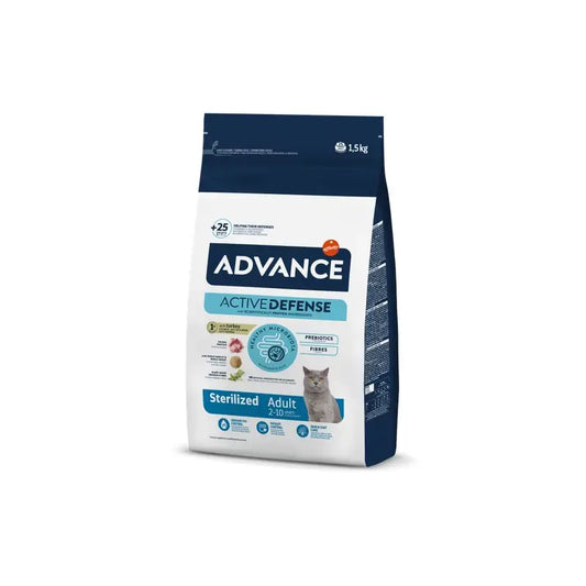 Advance Feline Adult Esterilizado Pavo 1,5Kg, pienso para gatos