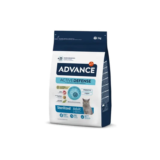 Advance Feline Adult Esterilizado Pavo 3Kg, pienso para gatos