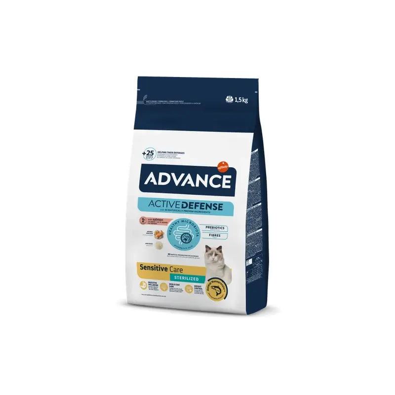 Advance Feline Adult Esterilizado Sensitive 1,5Kg, pienso para gatos