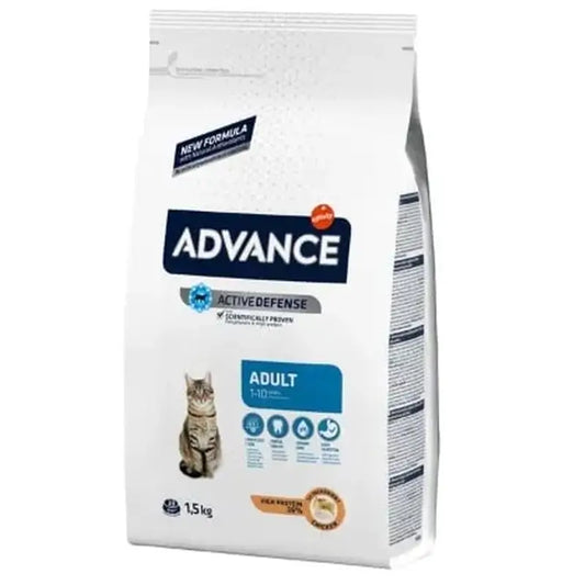 Advance Feline Adult Pollo Arroz 1,5Kg, pienso para gatos