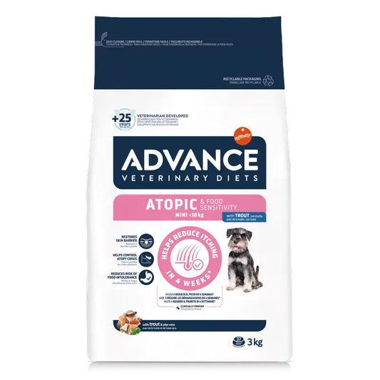 Advance Pienso Atopic Para Perros, Mini, Superpremium, 3 kg