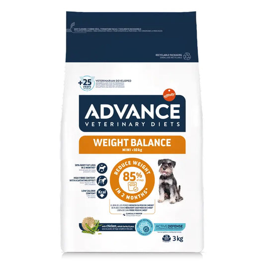 Advance Pienso Weight Balance Para Perros, Mini, Superpremium, 3 kg