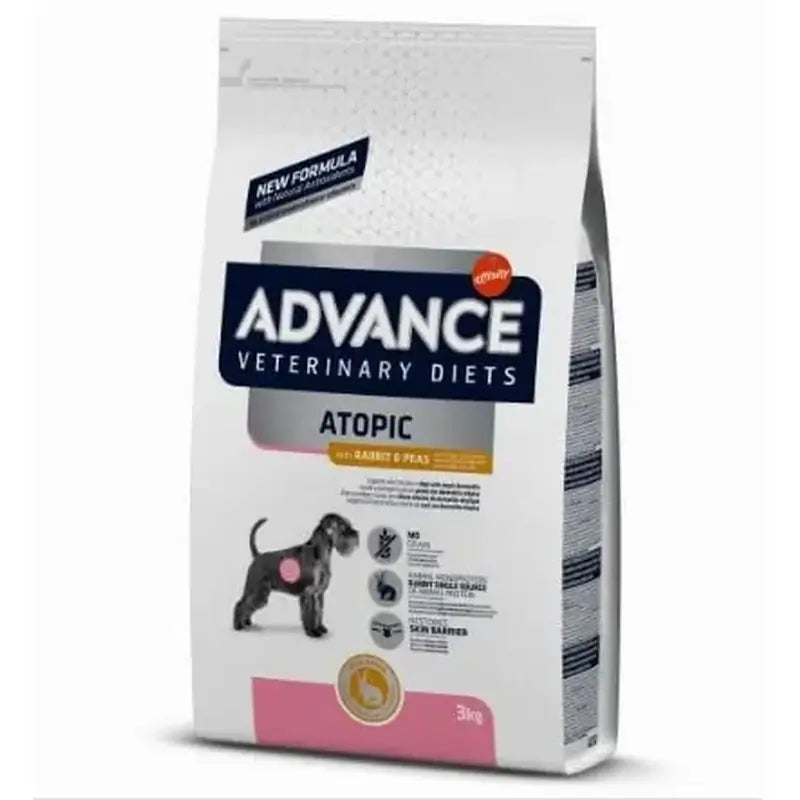 Advance Vet Canine Adult Atopic Conejo 3Kg, pienso para perros