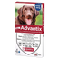 Advantix Pipetas Antiparasitarias Para Perros De +25 Kg 4Unidades x 4 ml