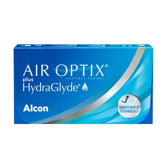 Air Optix Plus Hydraglade Lentillas Esféricas Mensuales , 3 unidades - +2.75, 8.6, 14.2