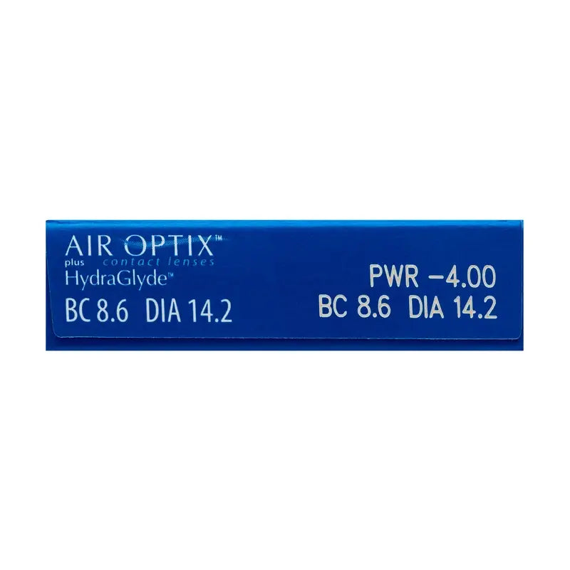 Air Optix Plus Hydraglade Lentillas Esféricas Mensuales , 3 unidades - -10.00, 8.6, 14.2