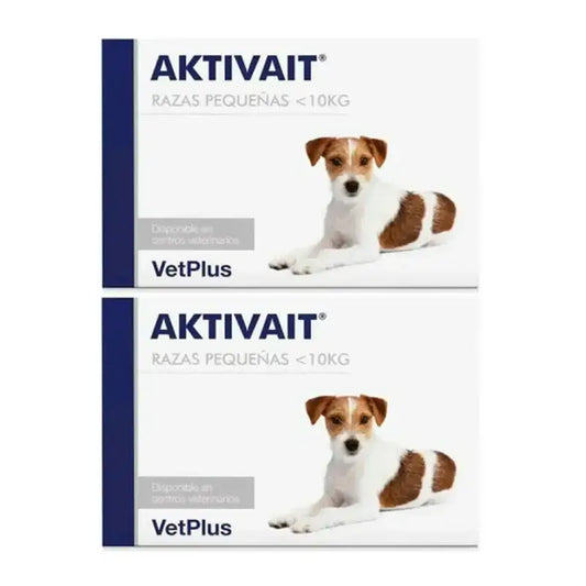 Aktivait Perro Razas Pequeñas Blister, Pack 2 x 60 Comprimidos