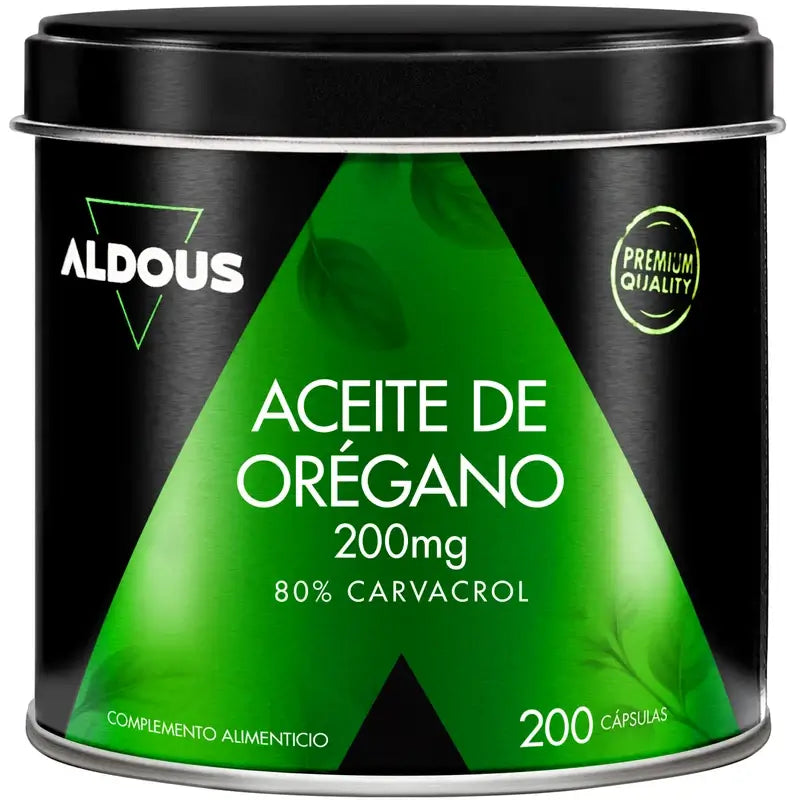 Aldous Bio Aceite De Orégano, 200 perlas