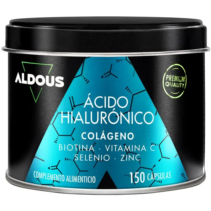 Aldous Bio Ácido Hialurónico Con Colágeno, Vitaminas Y Minerales, 120 caspsulas