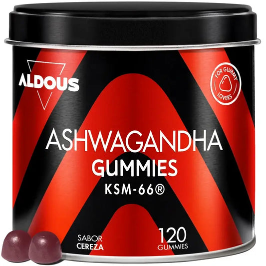 Aldous Bio Ashwagandha Ksm-66 , 120 gominolas