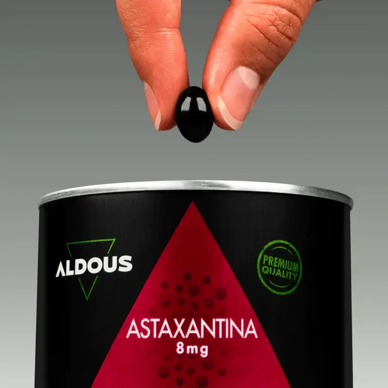 Aldous Bio Astaxantina Natural Pura , 120 capsulas