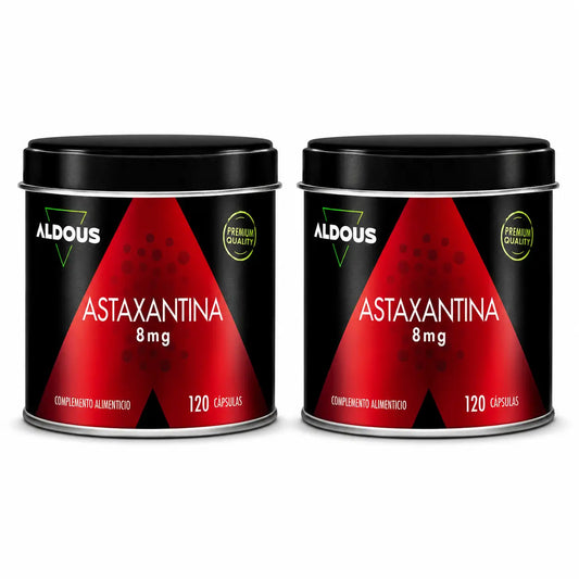 Aldous Bio Astaxantina Natural Pura , 120 Capsulas , pack 2