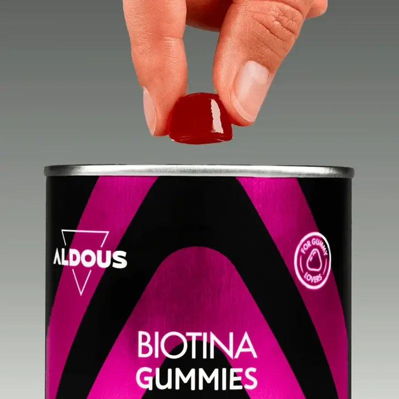 Aldous Bio Biotina , 120 gummies