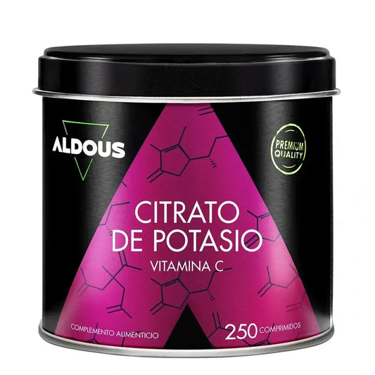 Aldous Bio Citrato De Potasio , 250 comprimidos