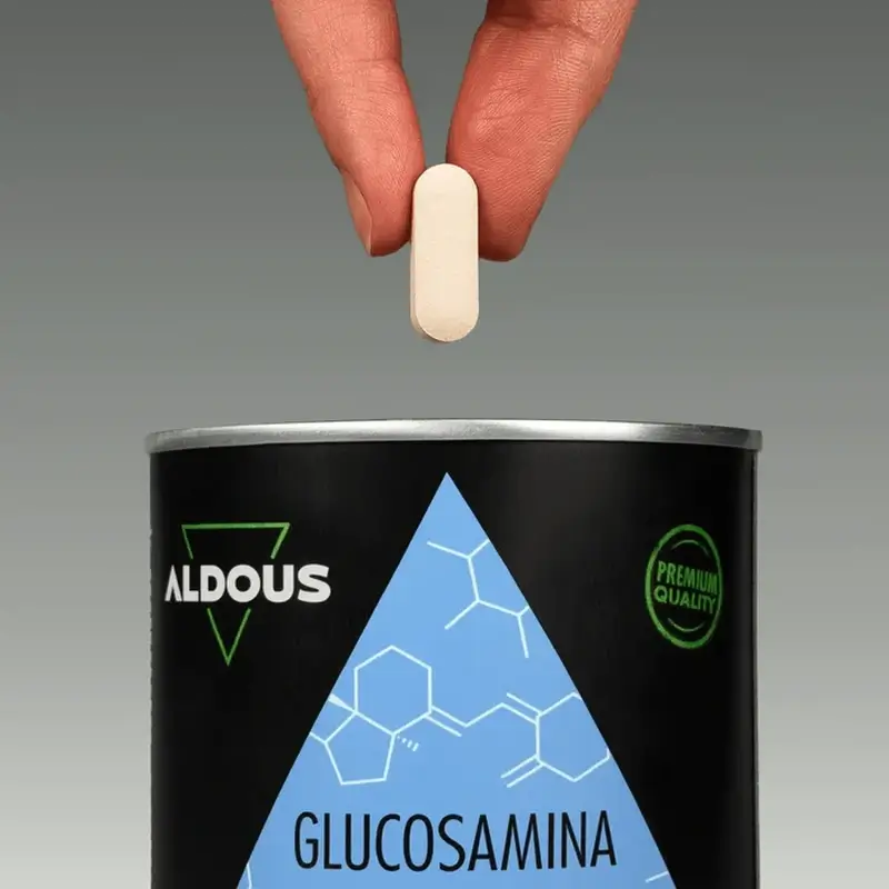 Aldous Bio Glucosamina, Condroitina, Msm, Colágeno, Ácido Hialurónico, Zinc, Calcio Y Vitamina D3 , 200 comprimidos