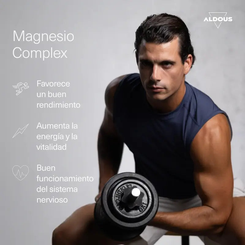 Aldous Bio Magnesio Complex Triple 3000Mg, 200 cápsulas