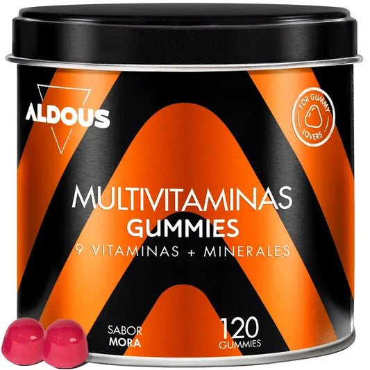 Aldous Bio Multivitaminas En Gominolas , 120 gominolas