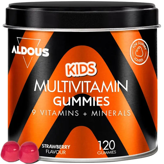 Aldous Bio Multivitaminas Para Niños En Gominolas , 120 gominolas
