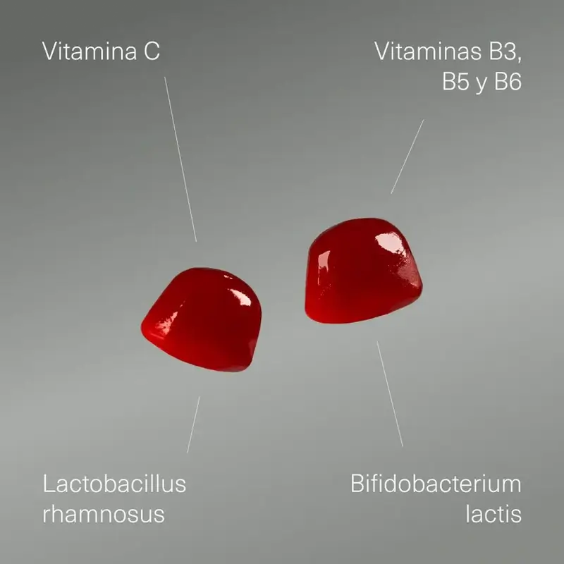 Aldous Bio Probióticos Con Vitaminas En Gominolas , 120 gominolas