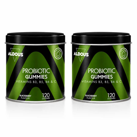 Aldous Bio Probióticos Con Vitaminas En Gominolas , 120 , pack 2