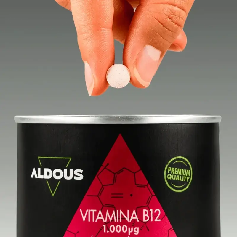 Aldous Bio Vitamina B12 Con Ácido Fólico , 400 comprimidos