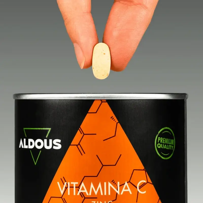 Aldous Bio Vitamina C Con Zinc Y Coenzima Q10 , 400 comprimidos